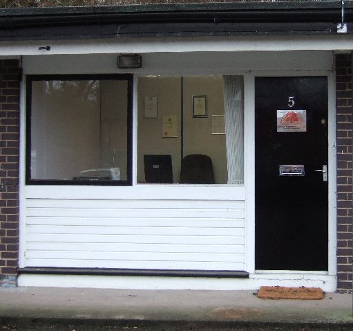 Picture of the entrance to the Wagstaffe Physiotherapy clinic